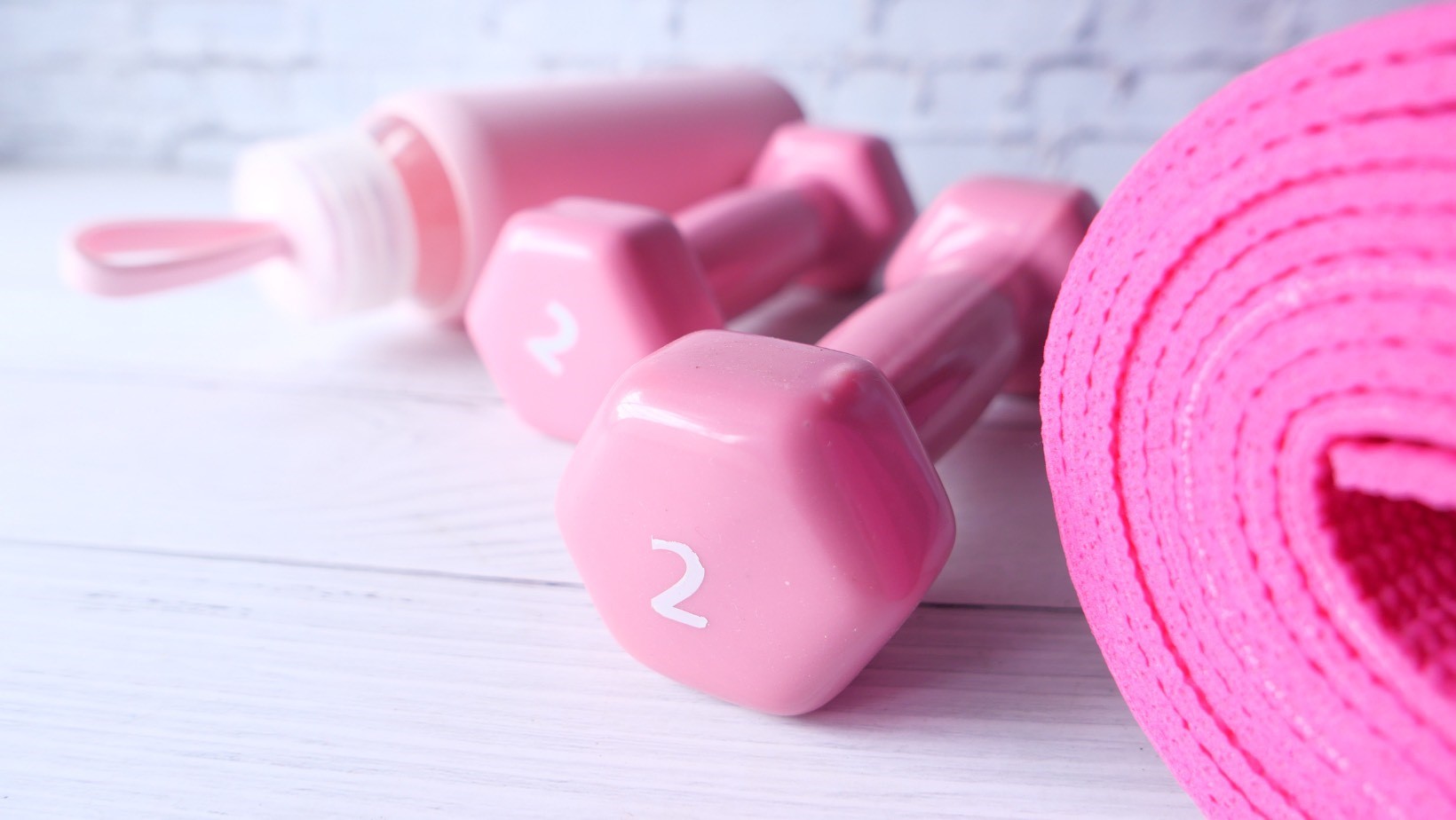 Picture of pink weights